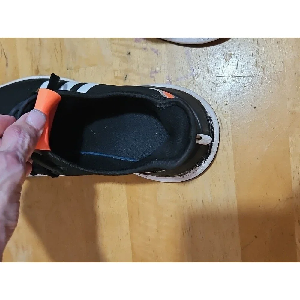 Adidas U Path Run Casual Sneakers From Finish Line Mens Size 10.5 Black & Orange